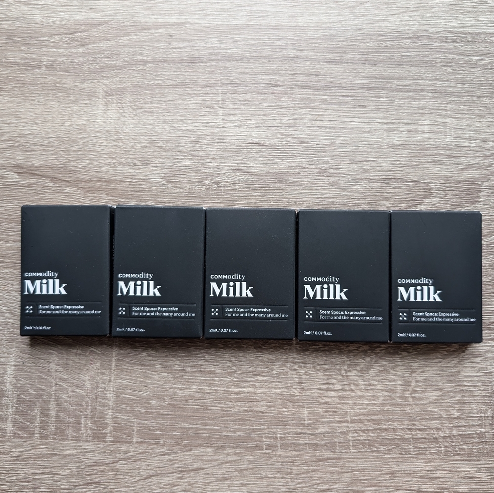 SALE! 🆕 Commodity Milk Scent Space: Expressive 10ml 5x 2ml NIB $48 VALUE!